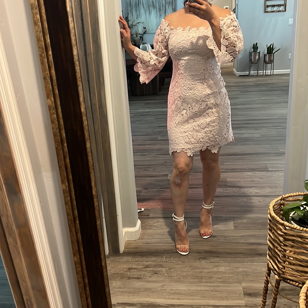 Blush Astr dress
